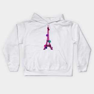 Groovy Eiffel Tower Kids Hoodie